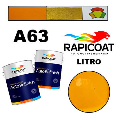 Auto Refinish Naranja - Naranja dorado met├ílico brillante